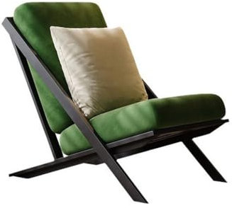 TLTDSMYF Sofastuhl Wabi-Sabi-Stil Wohnzimmer Einzelsofa Stuhl Homestay Balkon Lazy Back Recliner Wohnzimmersofa