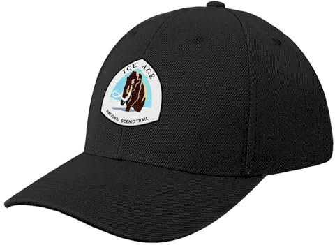 KOSOEII Basecap Ice Age Trail Baseball Cap Gentleman Hut Papa Hut süß für Mann Frauen