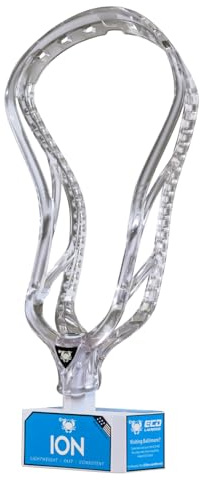 ECD Lacrosse - Ion - Lacrosse Head (Ion - Unstrung Head, Clear)