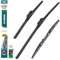HEYNER® Scheibenwischer Set mit Heckwischer passend für OPEL CORSA F/CORSA-e (09.2019-07.2025) HYBRID Flachbalkenwischer