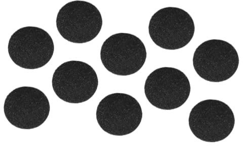 HOMSFOU 10stücke Aktivkohlefilter Pads Rund Vielseitige Kohlefilter Für Luftentfeuchter Und Kompostbehälter Effektive Geruchsbeseitigung Atmungsaktive Baumwollfilter Für Ofenlüftung