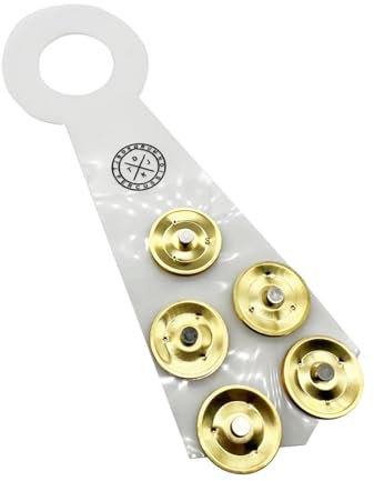 Multifunktions-Becken Glocken Trommelbecken Ringe Bassdrum Tamburin Schlagzeugspieler Geschenk Schlagzeug Becken Glocken Metalltextur