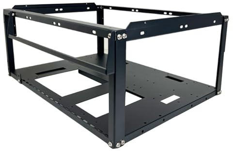 Compact PC Case, Computer Case, Computer Case with Water-Cooled Open Case, High Heat Dissipation Chassis and Large Graphics Card