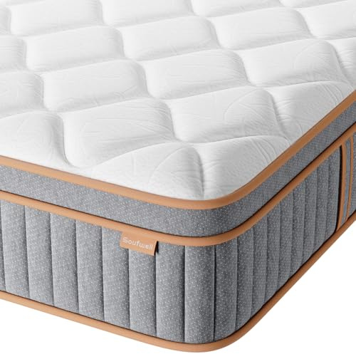 Single Mattress 10.6Inch Single Bed Mattress, Memory Foam Pocket Spring Mattresses, Orthopedic Hybrid Medium Firm, Zoned Coil for Motion Isolation, with OEKO TEX(90x190x27cm)