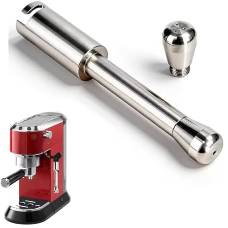 Coffee Maker Steam Spout Nozzle, Stainless Steel Steam Wand Nozzle Tip Replacement Coffee Machine Parts Accessories Steam Nozzle Tip Spout for EC685