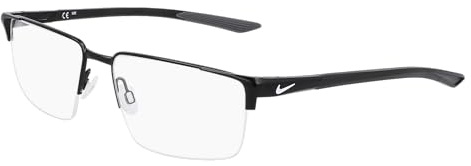 NIKE Gestell 8054 N 001 Satin Black/Matte Black 55/16/140 Herren