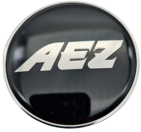 1x AEZ Nabendeckel 68 mm / 65 mm (AZF), ZT2220 Felgendeckel, Schwarz Glanz, Nabenkappe Radnabenkappe, Original Felgenkappe