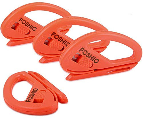 FOSHIO 4er Brieföffner Tragbarer Papierschneider Folienschneider Sicherheitscutter Schneidemaschine Für Papier und Folien,Autofolie,Tönungsfolie,Car wrapping