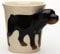 B2SEE Mug-chien-tasse-ceramique Rottweiler animaux-3d fait main enfant femme garcon fille de LTD