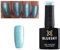 Bluesky Nail Gel Polish Aqua Light Green Blue Shimmer Glacial Mist 80612 UV LED Soak Off 10ml
