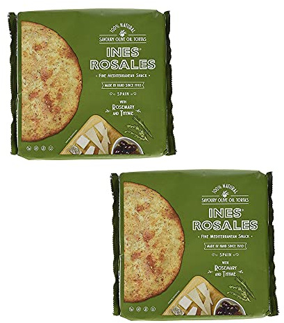 Tortas Ines Rosales | Rosmarin & Thymian | vegan & laktosefrei | 2x120g