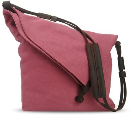 FANDARE Retro Umhängetasche Herren/Damen 13 inch Laptop Tasche Business Commuter Crossbody Bag Outdoor Reisen Große Kapazität Messenger Tasche Atmungsaktiv Leinwand