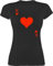 Shirt Damen - & Fasching - Herz König Spielkarte I King Queen Kartenspiel Karneval Herzkönig Spielkarte Herzkönig Karte I Poker King of Hearts - XXL - Schwarz - partnershirts pärchen