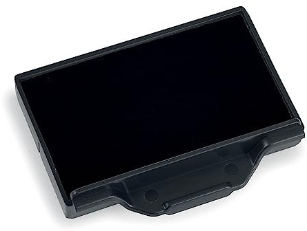 Ersatzkissen 6/56 tinte für Selbstfärbestempel Trodat Metal Line 5204-5460 - 5558PL - 55510PL 5466PL - 6 Farben erhältlich (6/56A - Schwarz)