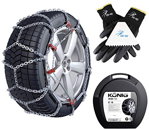 BB-EP Schneekettenset XD-16 für VW T4 (2000) 205/65 R15