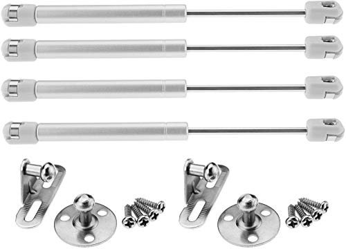 The Lord of the Tools Gasdruckfeder, 50 N, Hebeunterstützung, für Küchenschrank, Kleiderschrank, Tür, Gasfeder, Decke, Spielzeugkiste, Deckel, 4 Stück
