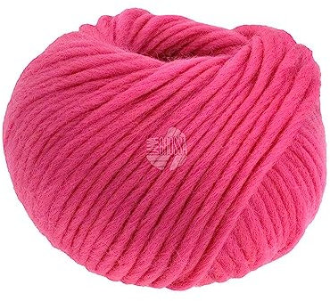 LANA GROSSA Per Lei GOTS | Klassisches Merino-Dochtgarn, GOTS zertifiziert | Handstrickgarn aus 100% Schurwolle | 50g Wolle zum Stricken & Häkeln | 60m Garn FB 14