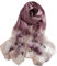 WEIGEER Silk Scarf Women Seidenschals Damen Shawl Satin Natural Pure Hijab Thin Masks Silk Cloth Luxury Binder Senior Handmade Seidentuch Damen Muslin Lotus Beach Scarf Purple 180 * 70CM