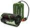HONYAO Saco de Dormir Emergencia, Mantas Termica de Aluminio, Sacos de Vivac Supervivencia, Supervivencia Bivy para Vivac, Cámping, Excursionismo, Trekking - 1 Pieza (Camuflaje con Silbar#1)