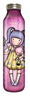 SAFTA- Borraccia Metallica 600 ml Gorjuss Fairground First Prize 6,5 x 26 x 6,5 cm, Multicolore, 1103GJ05