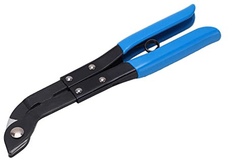 Pinza a crimpare a testa angolata, strumento per la taglierina del morsetto dello stivale CV con impugnature antiscivolo a testa angolata speciali, strumento per pinze a morsetto per la riparazione au