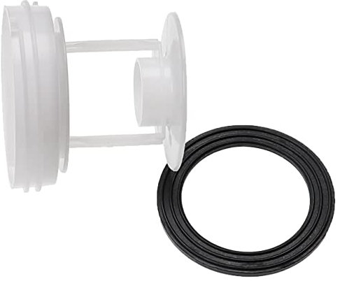 vhbw Filtre à peluches (avec joint) Mach. à laver compatible avec Bosch WFL160PEE/06-WFL167SIE/01-WFL170PEE/03-WFL284S/01-WFM1630IE/01-WFM2630IE/01
