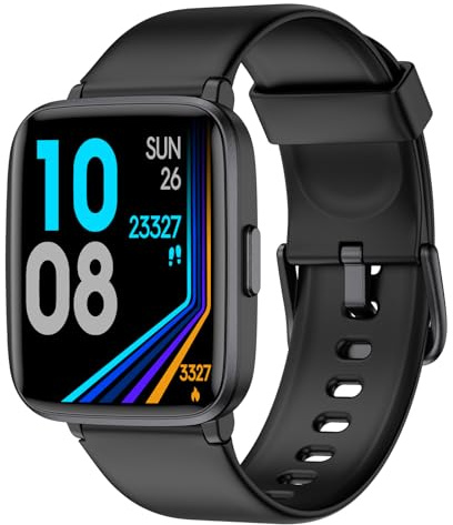 LIVIKEY Fitness Tracker Watch with Heart Rate Monitor, Activity Tracker with Pedometer, Sleep Monitor, Calories & Step Counter, IP68 Waterproof Smart Watches for Women Men Fitness Watch for Sports