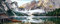 Pro-Art Glasbild Wildsee IV, 50x125 cm