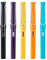 5PCS Jinhao 619 Resin Fountain Pen Set, Fine Nib Smooth Writing Pen with Ink Converter (Morandi Color)