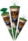 alles-meine.de GmbH Schultüte - Tiger/Dschungel Tiere 35-85 cm Größe wählbar inkl. Name - Zuckertüte - Tüllabschluß/Filzabschluß - eckig/rund - Jungen & Mädchen - k..