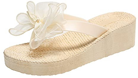 DJYQLCWA Sandali Con Tacco Donna Sandali Donna Sandali Oro Tacco Medio Scarpe Donna Pianta Larga Mocassini Donna Estivi Tacchi Neri Beige, 37