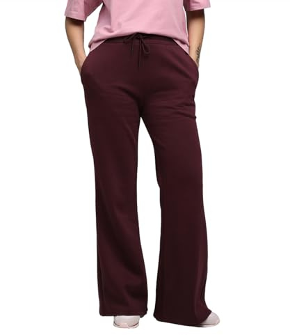 Puma Damen Strickhose Her Comfort High-Waist Straight Pants FL Op