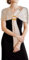 Jeffdad Glitzer Stola Damen, Festliche Stola für Abendkleid Sheer Chiffon Tücher mit Schnalle, Glitzer Festlich Hochzeit Stole Tuch für Hochzeit Braut Schultertuch(Gold)