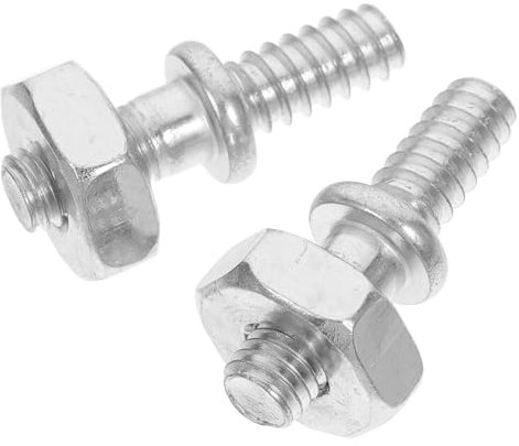 2 Stück Kettensäge Bar Muttern und Ersatzteile Kompatibel mit Langlebige Konstruktion Einfache Installation für Ihre Kettensäge