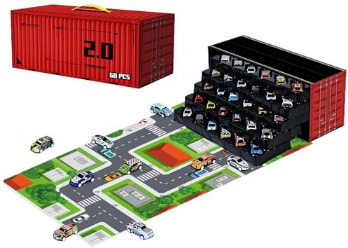 Coches de Carreras de Tiro – de colección de Juguetes para vehículos interactivos definitivos, Kit de Surtido de vehículos de Carreras de Disparo | para niños niñas niña Fiesta de anniver