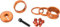 Wolfszahn eloxiert Bling Kit - Orange