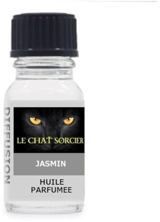 Le Chat Sorcier - Parfum d'Ambiance - Huile Parfumée - Jasmin(10ml)