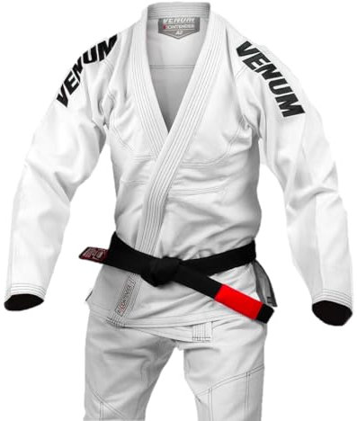 Venum Unisex-Erwachsene Contender Evo BJJ Gi-Black-A0, schwarz
