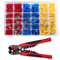 Aussel Wire Crimping, Cutting & Stripping Tool Set with 500pcs Insulated Connectors Kit