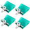 Onmancy Lot de 4 manchettes de tasse en silicone pour sublimation - 330 ml - Pour sublimation dans le four - 3D - En silicone