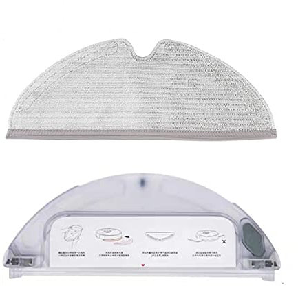 Paños de fregona para tanque de agua para Xiaomi Roborock S50 S51 T6 T4 Partes de repuesto para aspiradora (2)