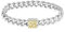 BOSS Jewelry Gliederarmband für Damen Kollektion CALY aus Edelstahl mit einem Charm - 1580399