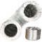 DOMUX - Tubo de ventilación (150 mm, aluminio para campana extractora, conducto de ventilación flexible de 152 mm x 3 m, para extractor de aire, conducto VMC DN150