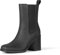 Amazon Essentials Stivaletti Chelsea con Tacco Donna, Nero, 42 EU