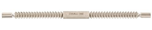 STAHLWILLE 12000 ISO Gewindefeile 230 mm | zur Wiederherstellung von Innen- und Außengewinden | Steigung 0,80-3,00 mm | Gewinde 5-27