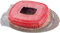 SSDDLZEQ 3D Puzzle Fußballstadion Modell, 3D Fußball Puzzle Barcelona Camp NOU Stadium Modell Gebäude Kit for Kinder Erwachsene (Size : Standard e)