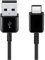 TEQY Câble USB-C vers USBC-A 80 cm Compatible Samsung Galaxy Série S Note Fold Flip Galaxy A Tab S Tab A Tab E Noir