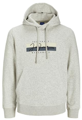 Jack & Jones Herren Jorfrederiksberg Box Script Sweat Hood Jorfrederiksberg Box Script Sweat Hood (1er Pack)