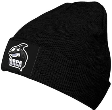 56 Strickmütze Hübscher Orca Beanie Mütze Klassische Beanie Hut Unisex Wintermütze Für Travel Alle Jahreszeiten Fischen