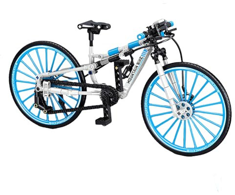 Technic Bergstraße Fahrrad Klemmbausteine Bausatz, 247 PCS Bausteine Mit Ständer, STEM Display Modell Geschenk Spielzeug für Jungen, Mädchen und Erwachsene